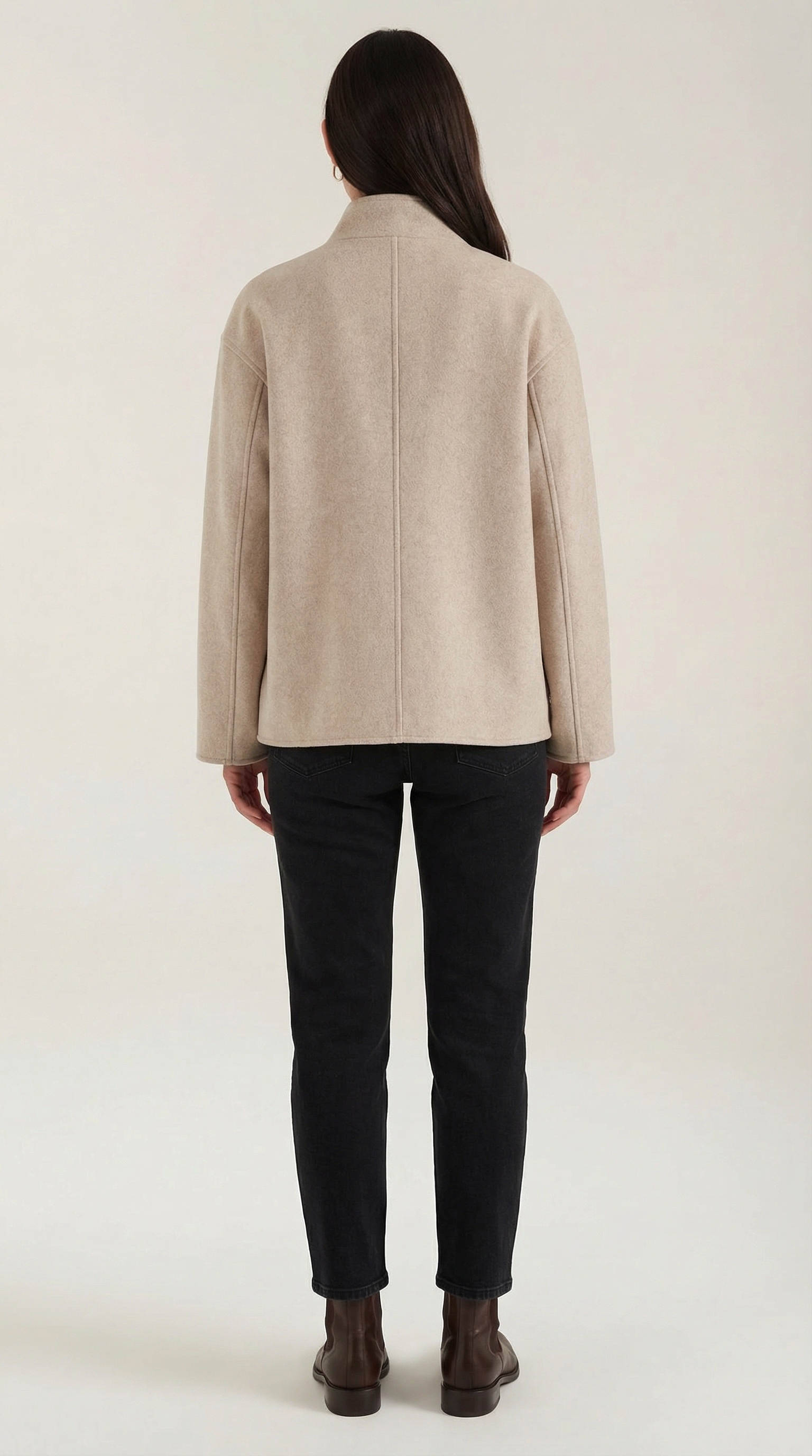 Chaqueta Oversized 'Pamela' con Cierre de Botones
