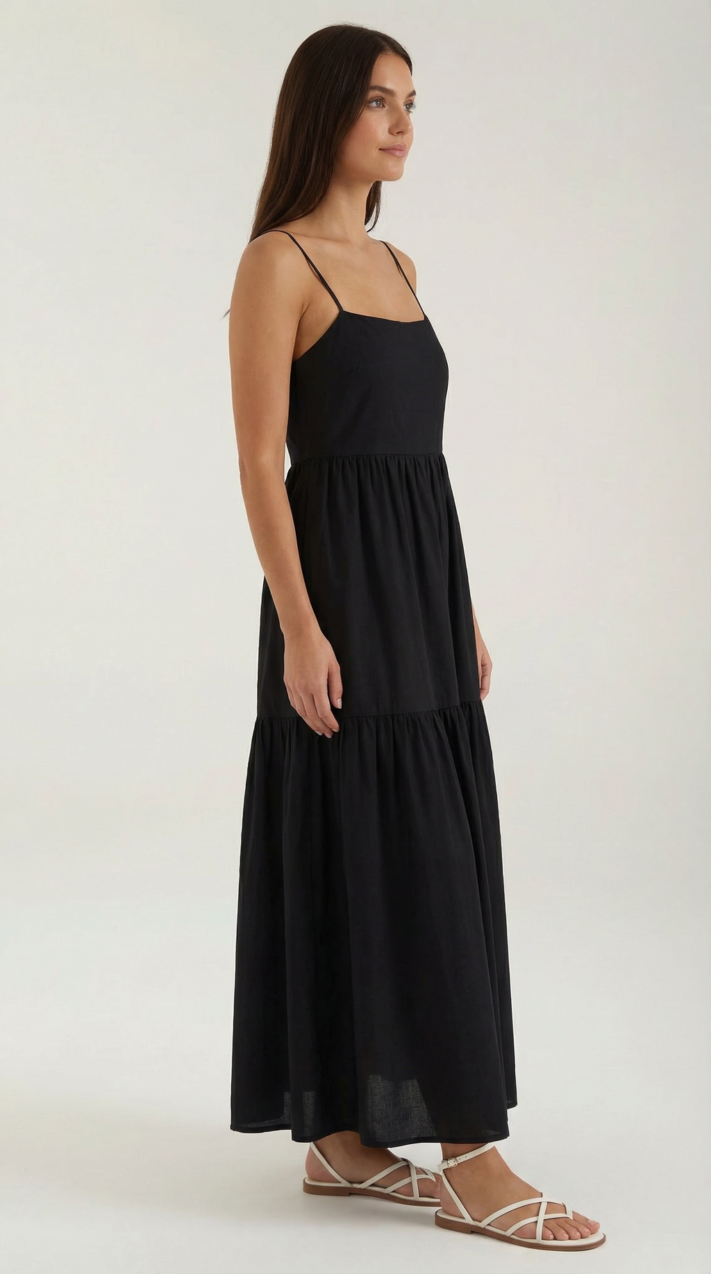 Victoria Maxi Vestido de Espalda Descubierta